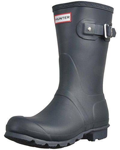 ハンター オリジナル ショート レイン ブーツ レディース NVY ネイビー UK 3 22 cm