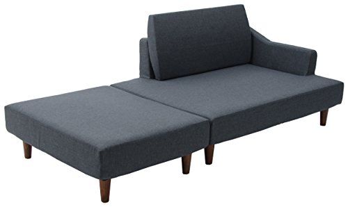 セルタン 幅約190 cm SENAMI セナミ 3人掛け ポケットコイル デニム調インディゴブルー 高反発 A 679 p 612 DBL