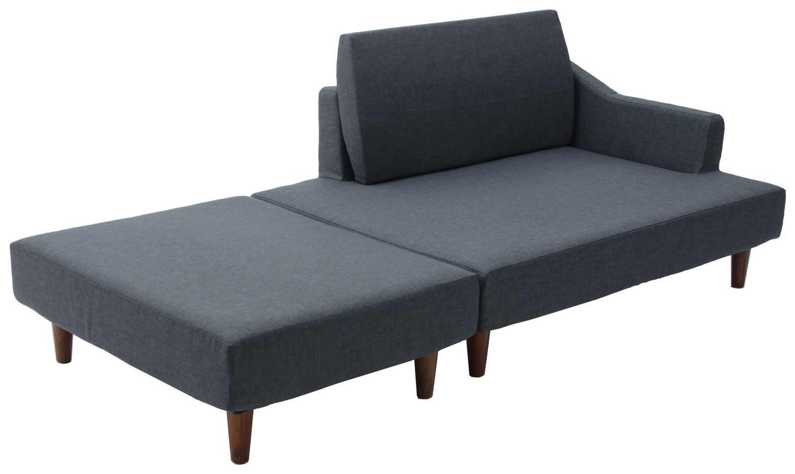 セルタン 幅約190 cm SENAMI セナミ 3人掛け ポケットコイル デニム調インディゴブルー 高反発 A 679 p 612 DBL