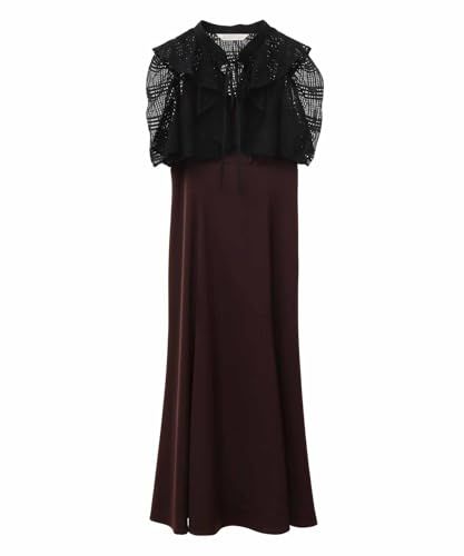 トランテアン ソン ドゥ モード カジュアルドレス レースボレロワンピース レディース ﾌﾞﾗｳﾝ