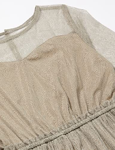  ロペピクニック プリーツドレス 舗 WEB Mon E toile 結婚式にも メロンチュールプリーツドレス レディース ライトグリン 日本 36 日本サイズS相当 その他 フェイスケア