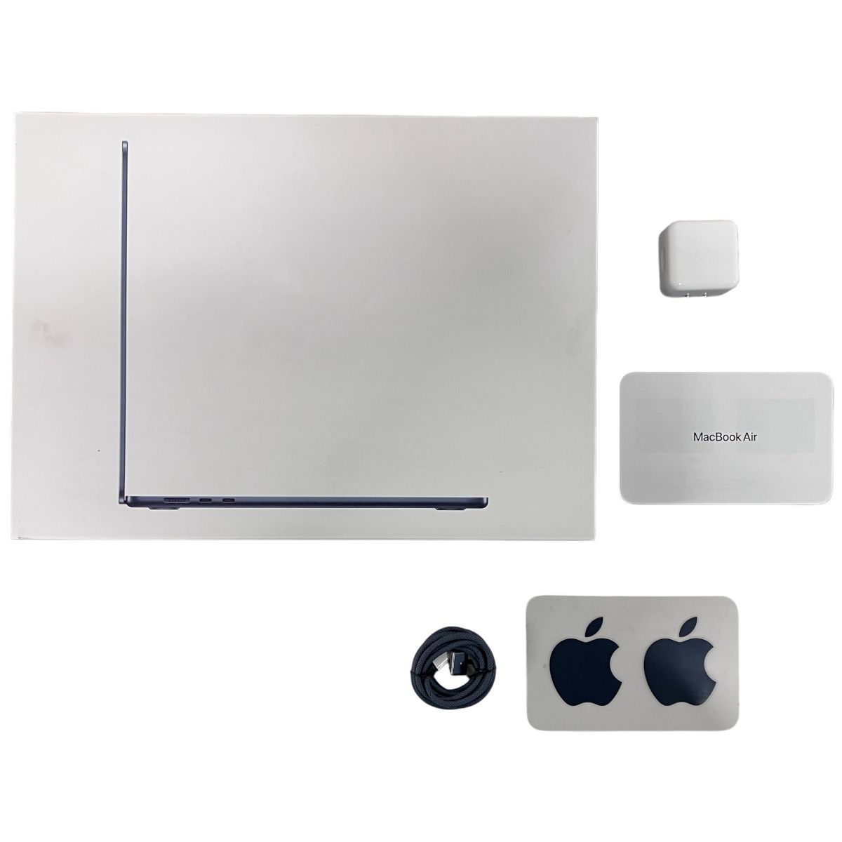 充放電回数 34回 Apple MacBook Air MC9G4J A 15インチ ノートPC M3 2025 16GB SSD 251GB 良好 F10562378