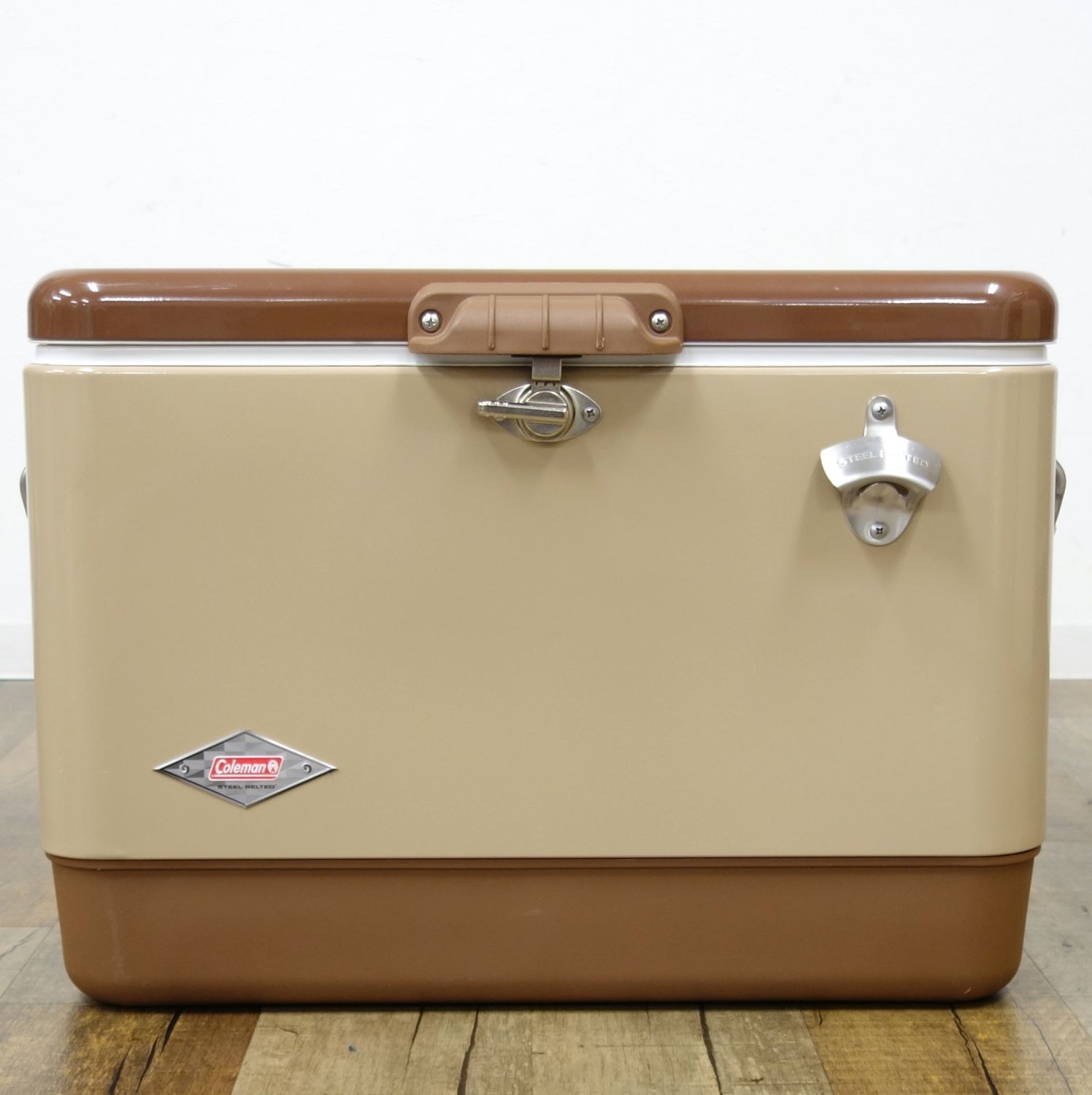 コールマン Coleman スチールベルト クーラー バターナッツ 54Q