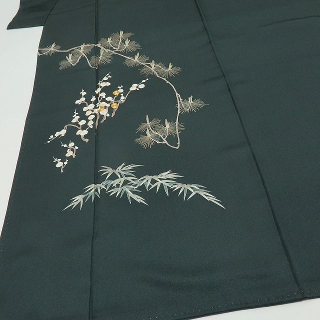 六花-RIKKA- 正絹 金駒刺繡 松竹梅 訪問着 着物 A3910