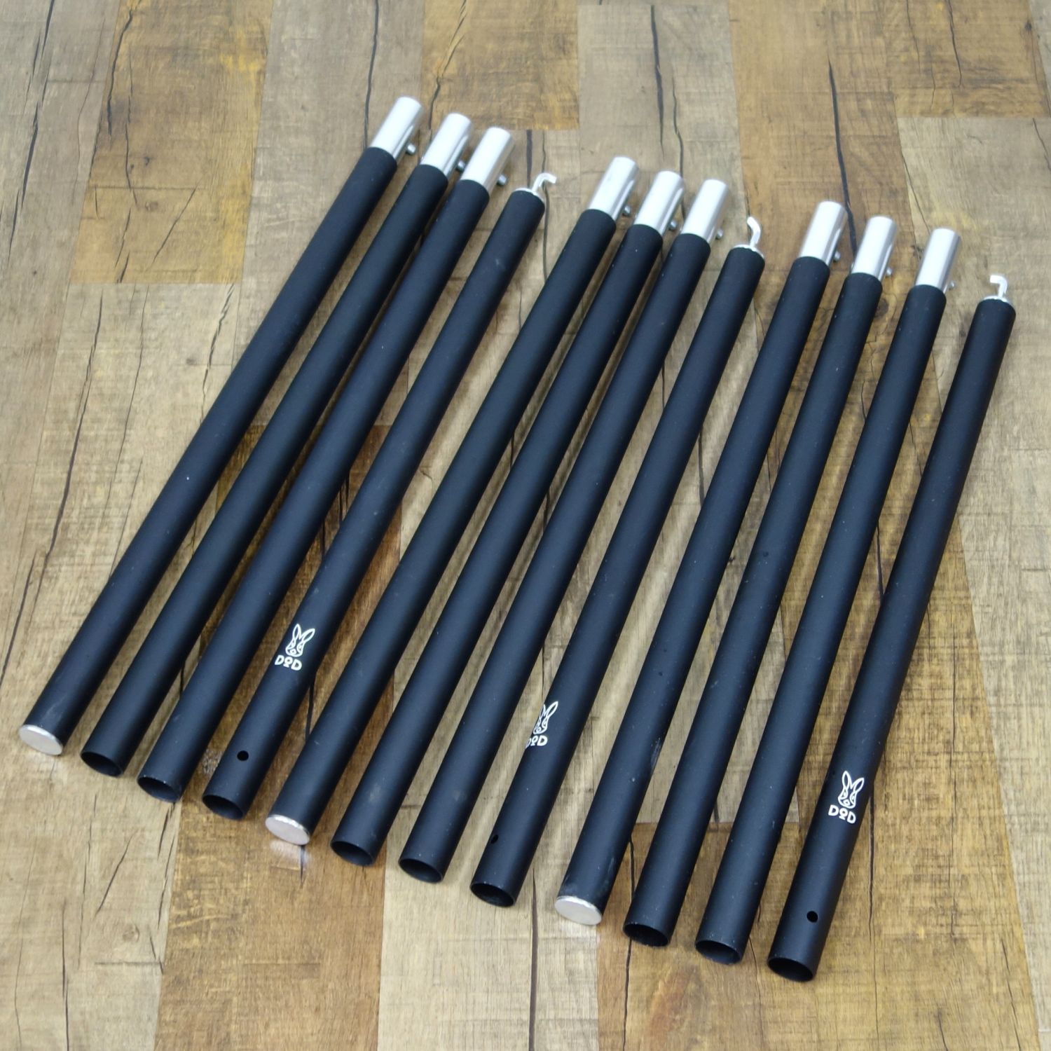 ディーオーディー DOD HYPER MUTEKI POLE 3セット 直径35