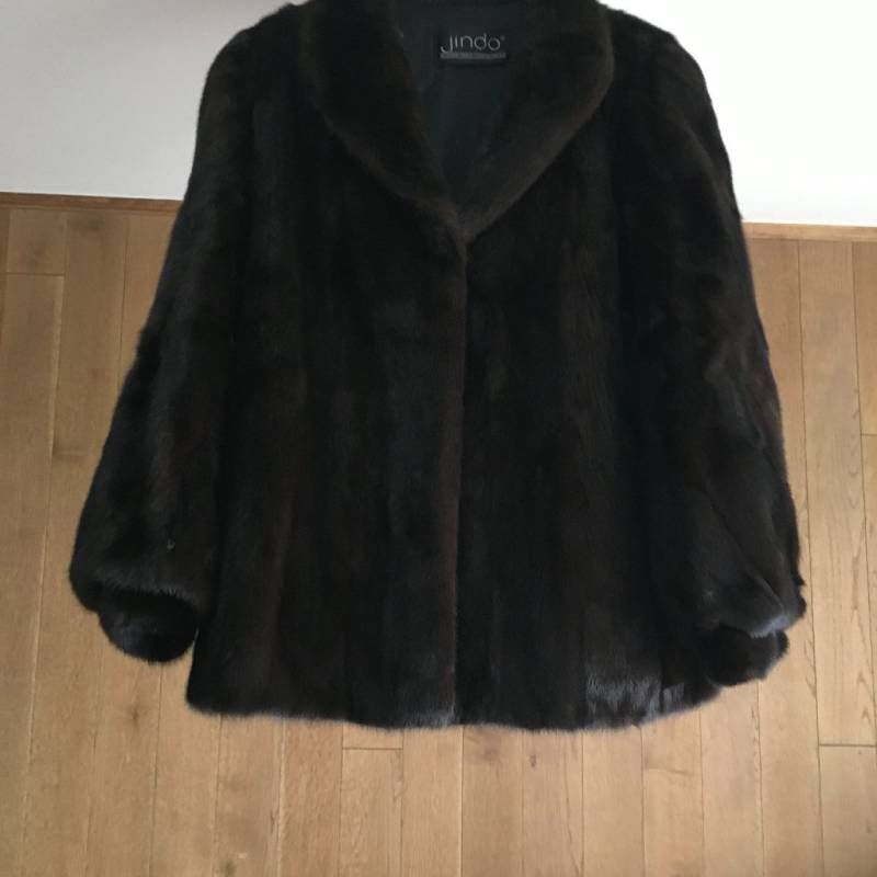 JINDO SAGA MINK サガミンク ミンクファー コート１２