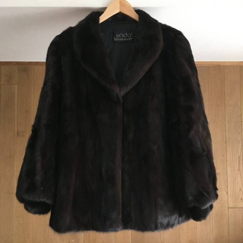 JINDO SAGA MINK サガミンク ミンクファー コート12