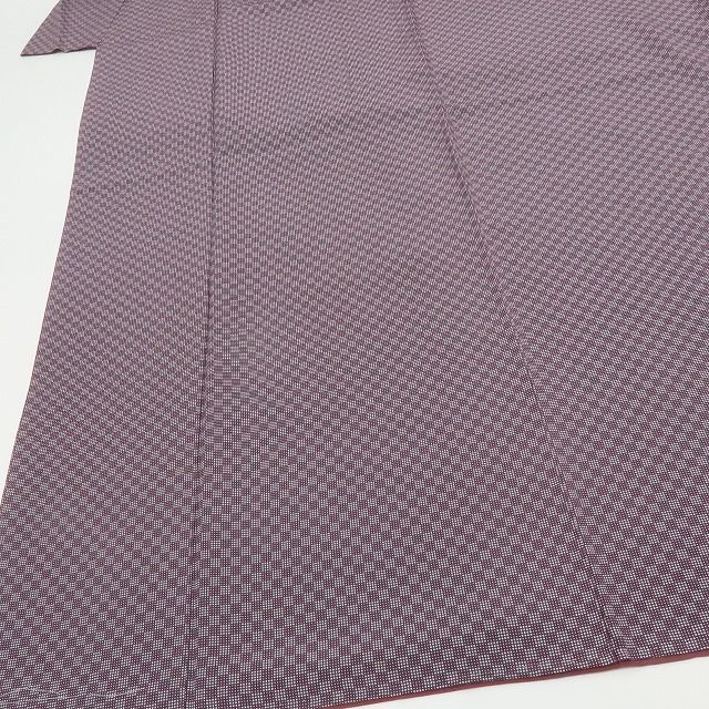 六花-RIKKA- 未着用 正絹 市松 トールサイズ 江戸小紋風 小紋 着物 A3912