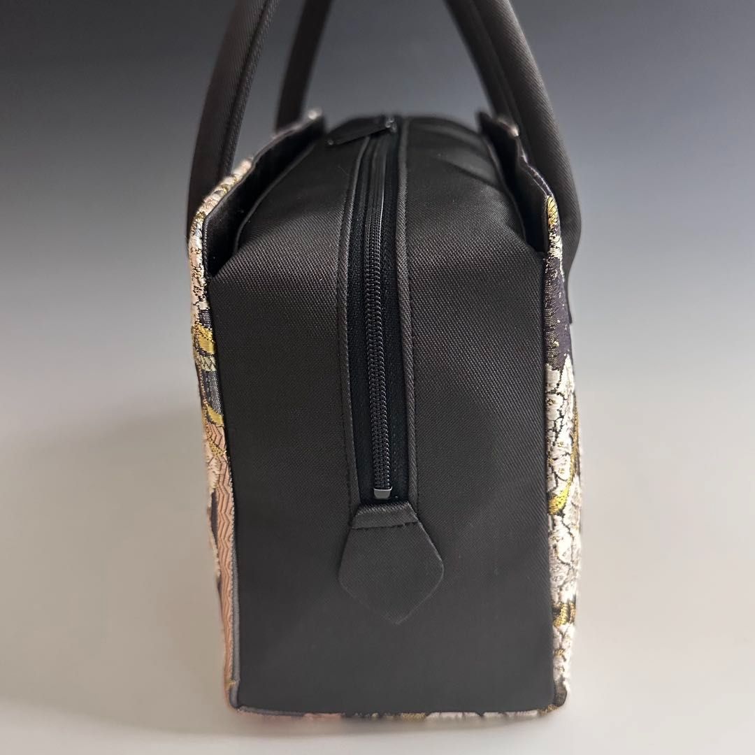 ○特別セール○ お洒落！！ 京都 西陣織 正絹帯地 使用 利休バッグ