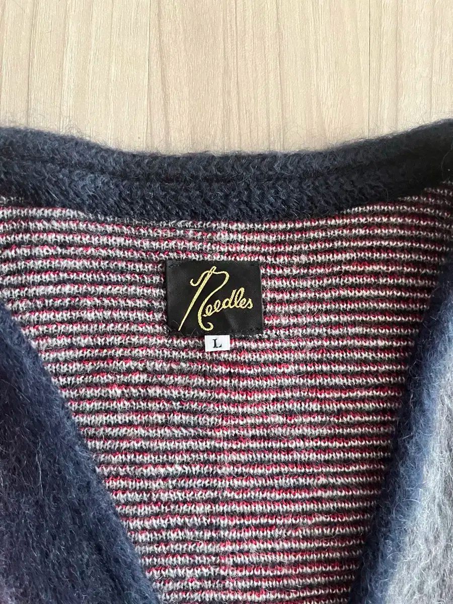 ニードルズ モヘア パピヨン カーディガン Lサイズ