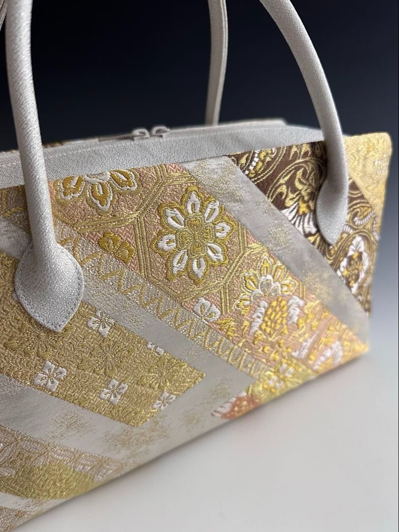 西陣織 正絹帯地