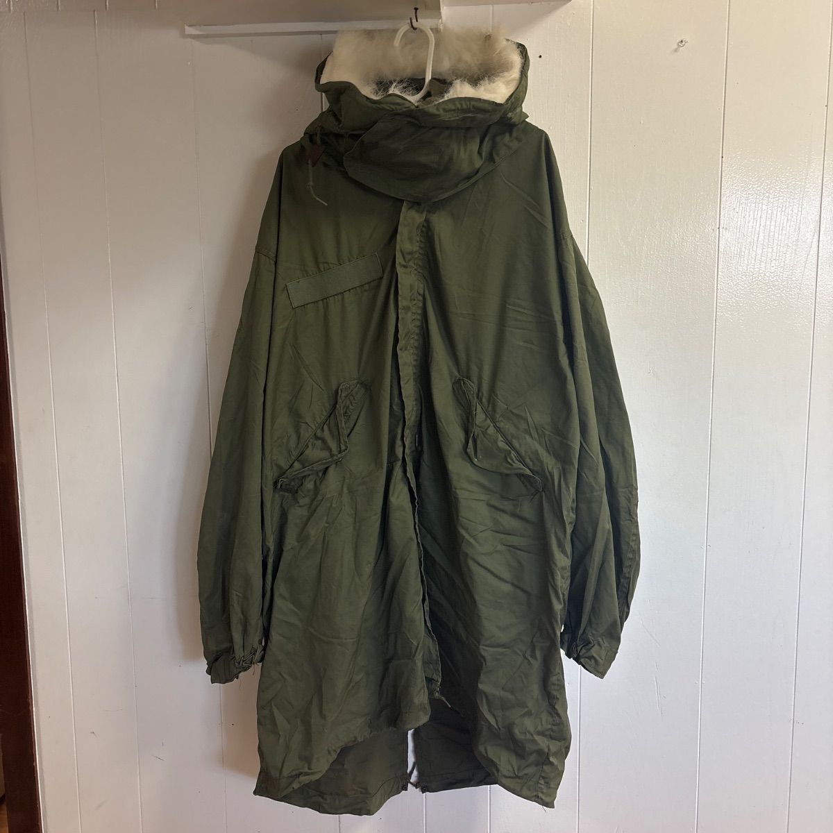 米軍 実物 M65パーカー フィッシュテールパーカーMEDIUM フルセット M65パーカー A68