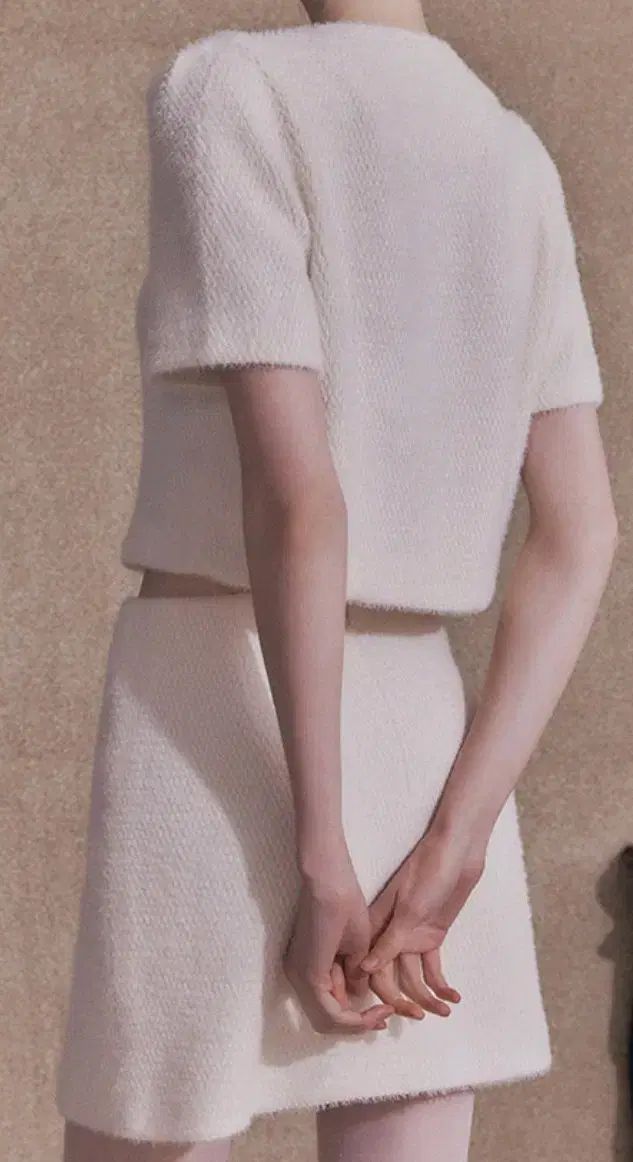 ミッソ ブークレ 半袖 ブラウス Aライン ミニ スカート