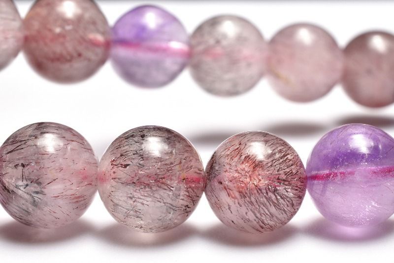 １点物 上質 マルチ スーパーセブン 9.5mm ブレスレット パワーストーン 天然石 _MC660 NEXPOTALLINN_EU