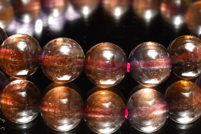 １点物 AAA 多色性 アイオライトサンストーン 8mm ブレスレット パワーストーン 天然石 _MC683