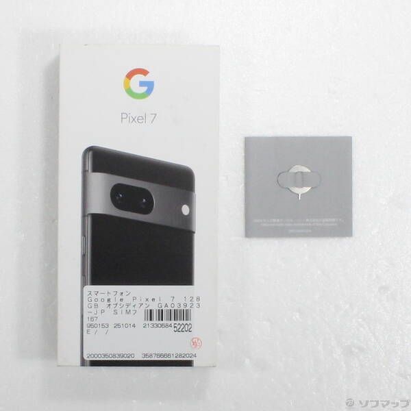 〔中古品〕 Google Pixel 7 128GB オブシディアン GA03923-JP SIMフリー【349】 0 128GB Google 国内版 7Pro 本体のみ