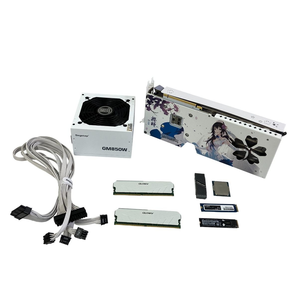 デスクトップ パソコン パーツ セット CPU i7 13700KF メモリ 64GB SSD 計 3TB GPU RTX4070Ti 電源 850W T10535551