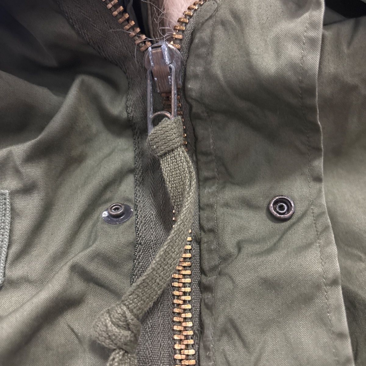 実物 M65パーカー