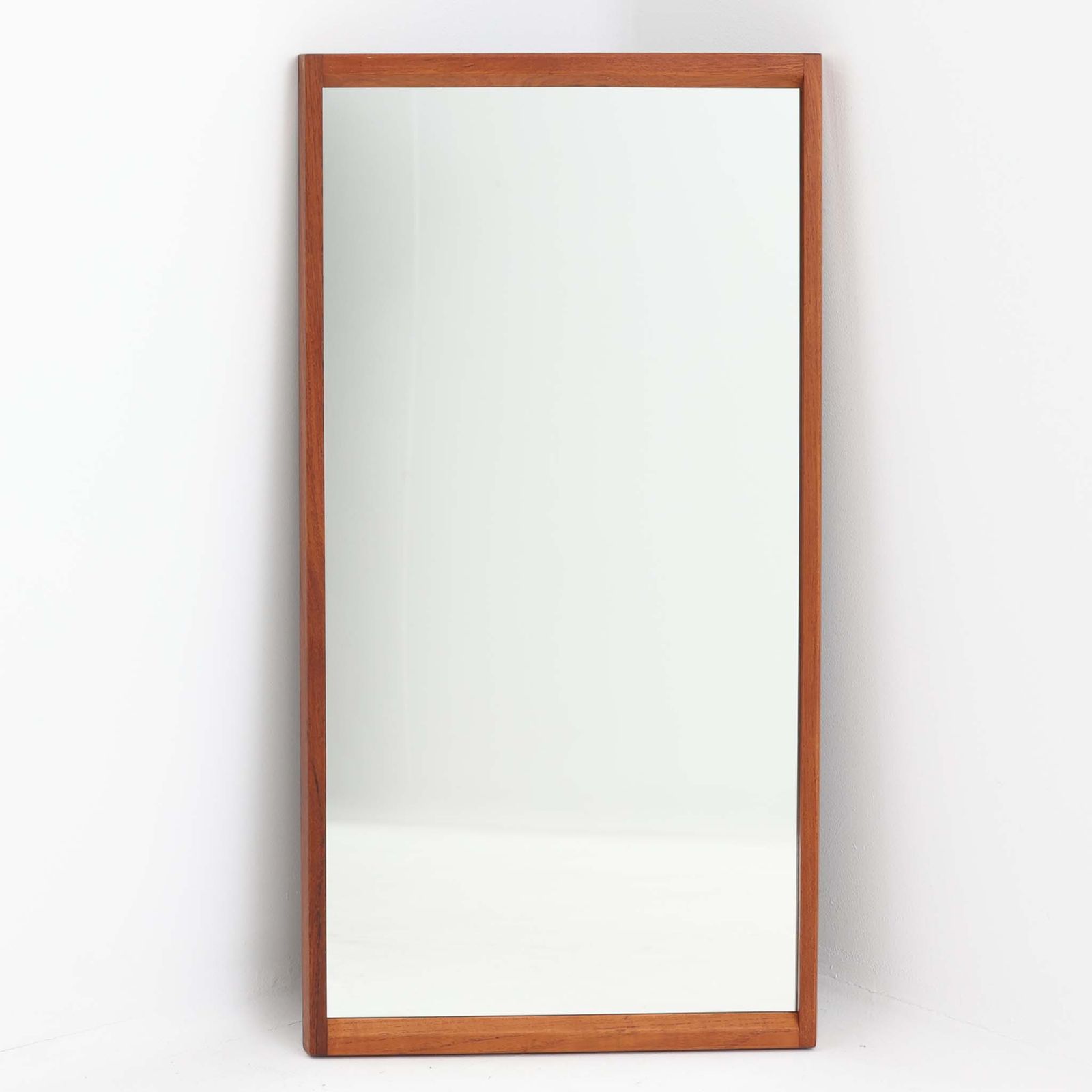 Kai Kristiansen 立て掛けミラー No.143 チーク×ガラス 高さ79cm Aksel Kjersgaard|DK18556