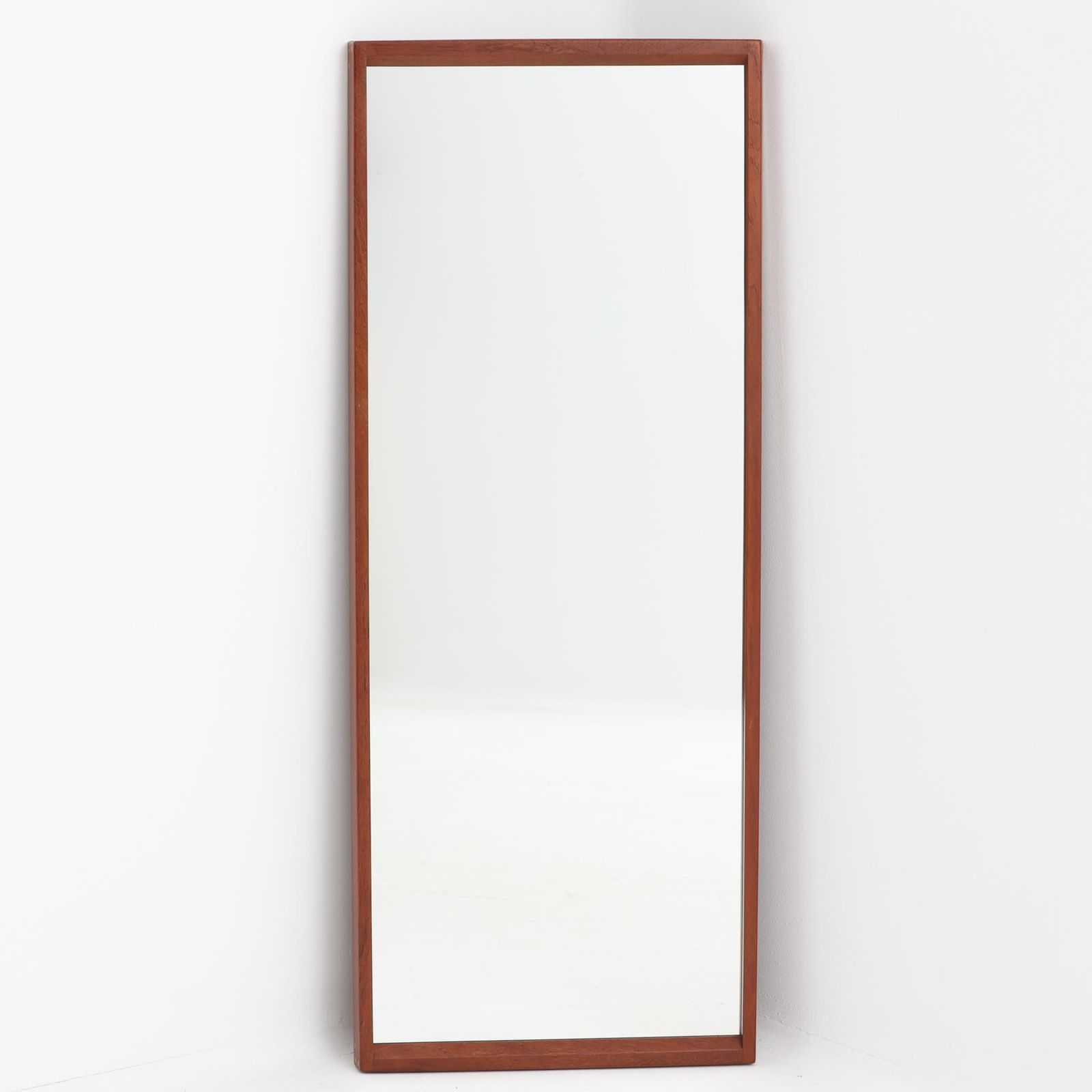 Kai Kristiansen 立て掛けミラー No.145 チーク×ガラス 高さ104 cm Aksel Kjersgaard DK 18558