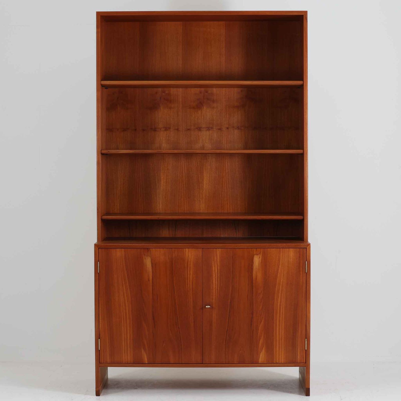 Hans J. Wegner ディスプレイシェルフ RY5 RY15 チーク×オーク×真鍮 幅100cm RY Mobler DK18590