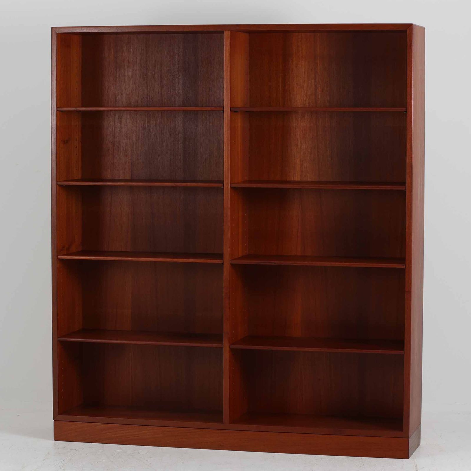 Borge Mogensen ブックシェルフ チーク 幅122cm FDB ボーエ モーエンセン デンマーク製 DK18640