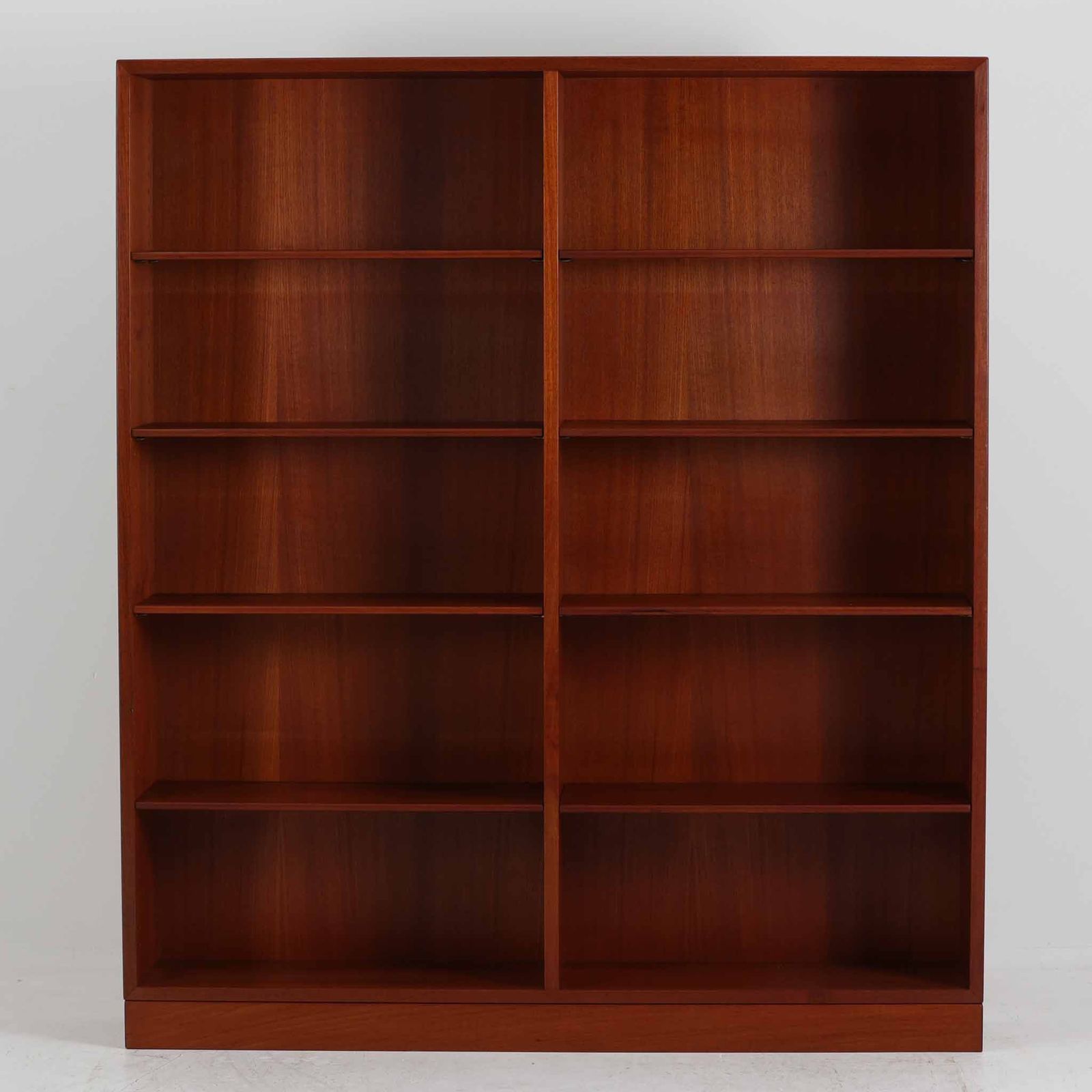 Borge Mogensen ブックシェルフ チーク 幅122cm FDB ボーエ モーエンセン デンマーク製 DK18640