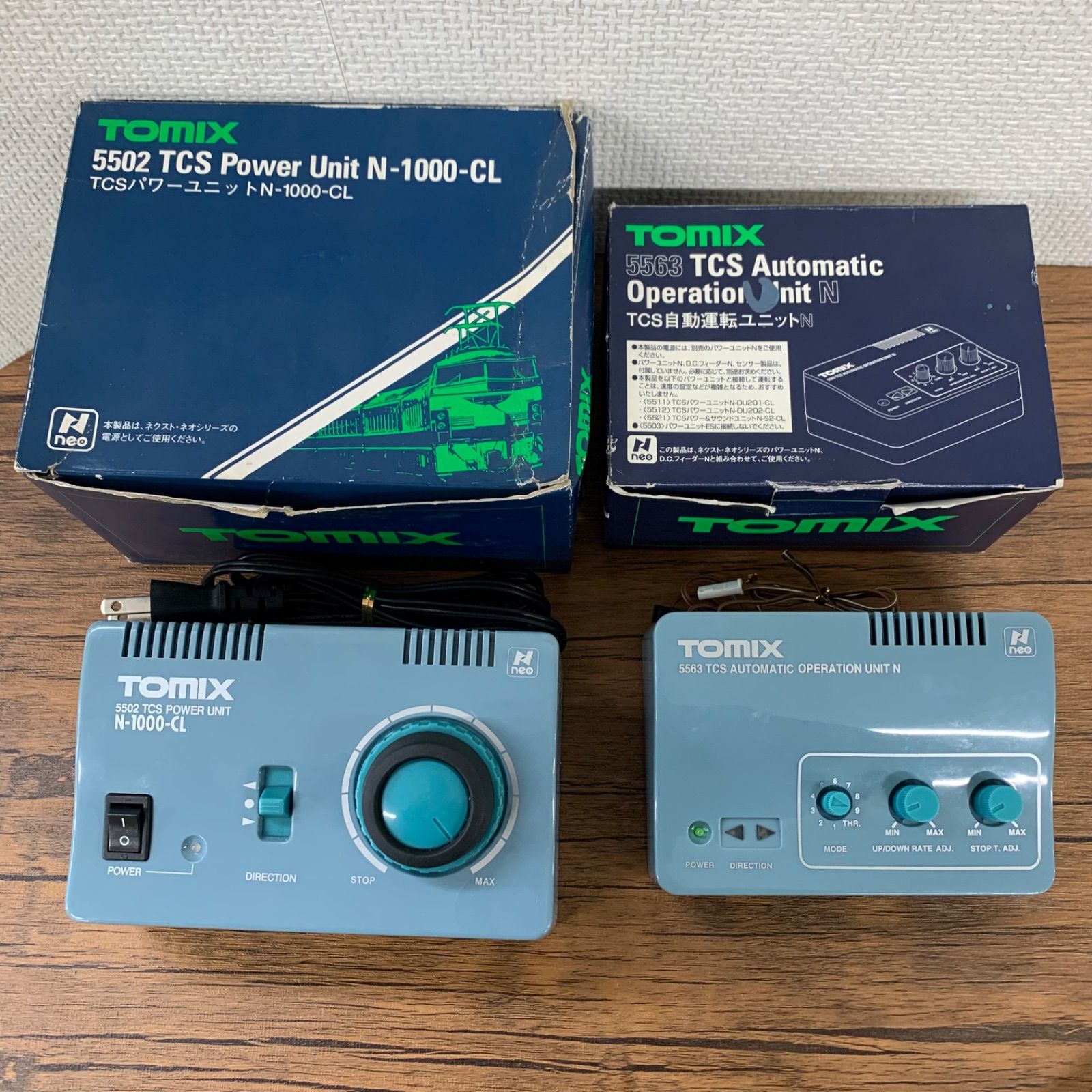 TOMIX TCSパワーユニット N-1000-CL TCS自動運転ユニットN セット