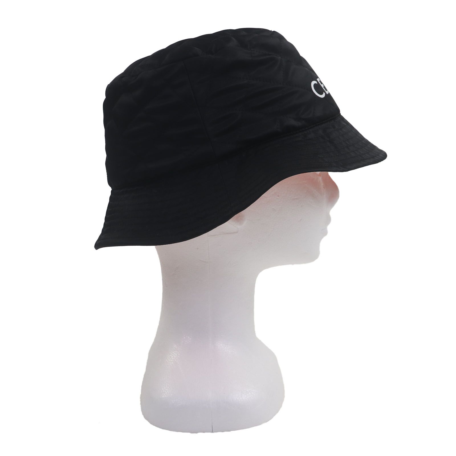 極美品▽CELINE セリーヌ 2AUB0930C ロゴプリント キルティング 中綿