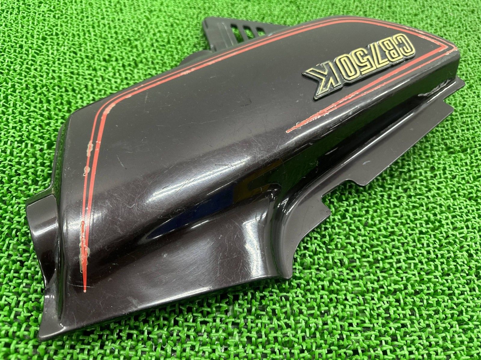 CB750K サイドカバー 右 茶 425 ホンダ 純正 バイク 部品 RC01 CB750KZ ペイント素材に コケキズ無し 割れ欠け無し hD