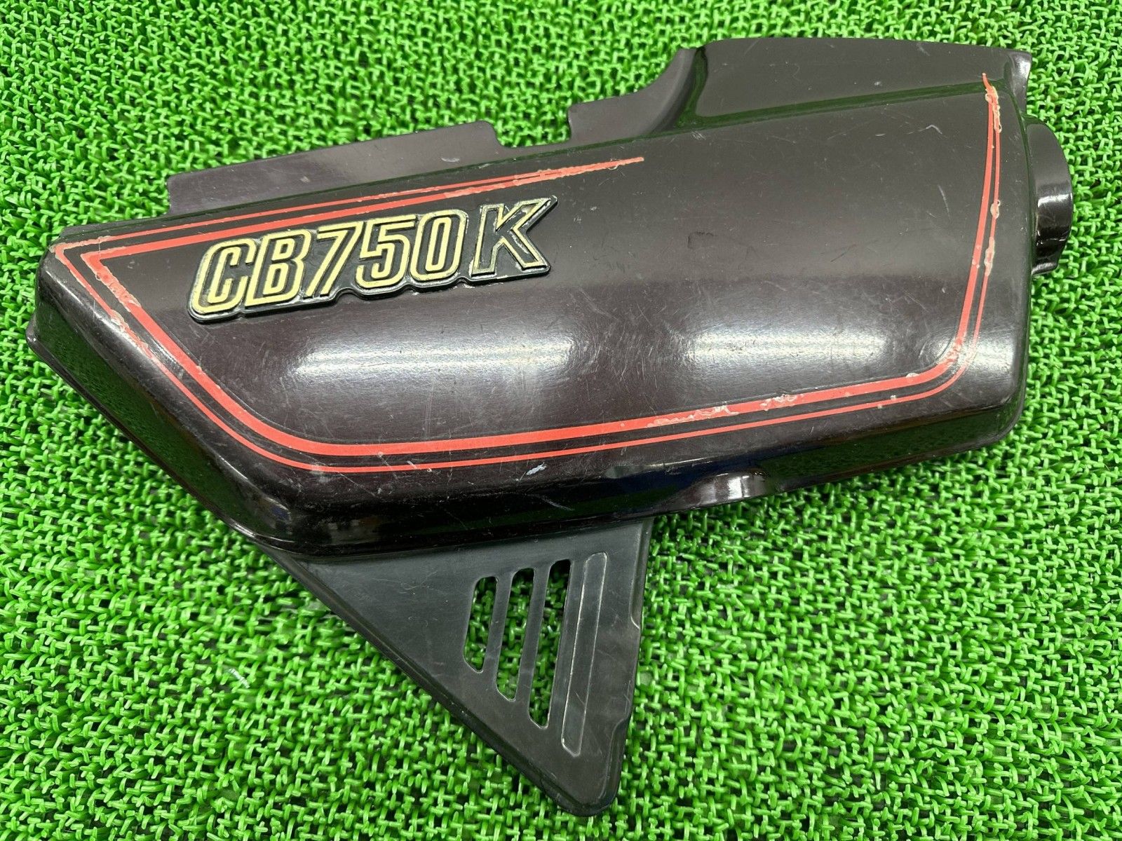 CB750K サイドカバー 右 茶 425 ホンダ 純正 バイク 部品 RC01 CB750KZ ペイント素材に コケキズ無し 割れ欠け無し hD