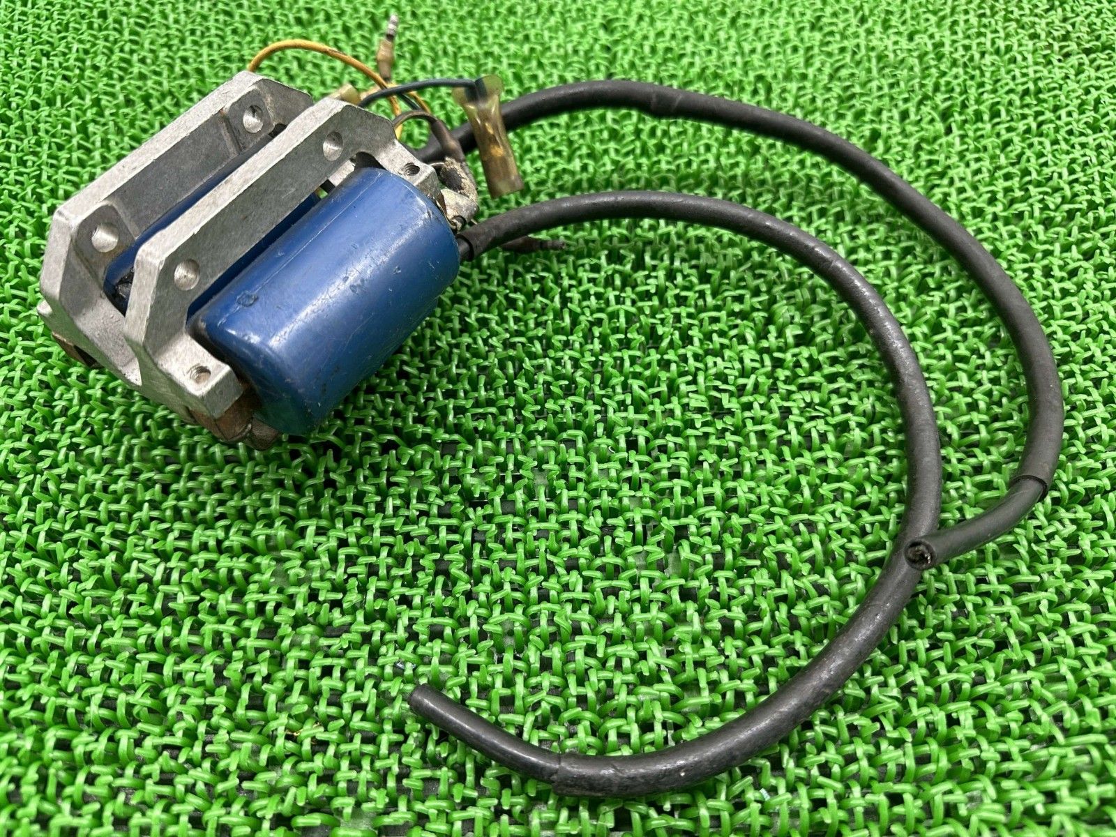 CB500T イグニッションコイル FL705-12V ホンダ 純正 ドリームCB500T TEC 点火プラグ プラグコード 機能的問題なし xH