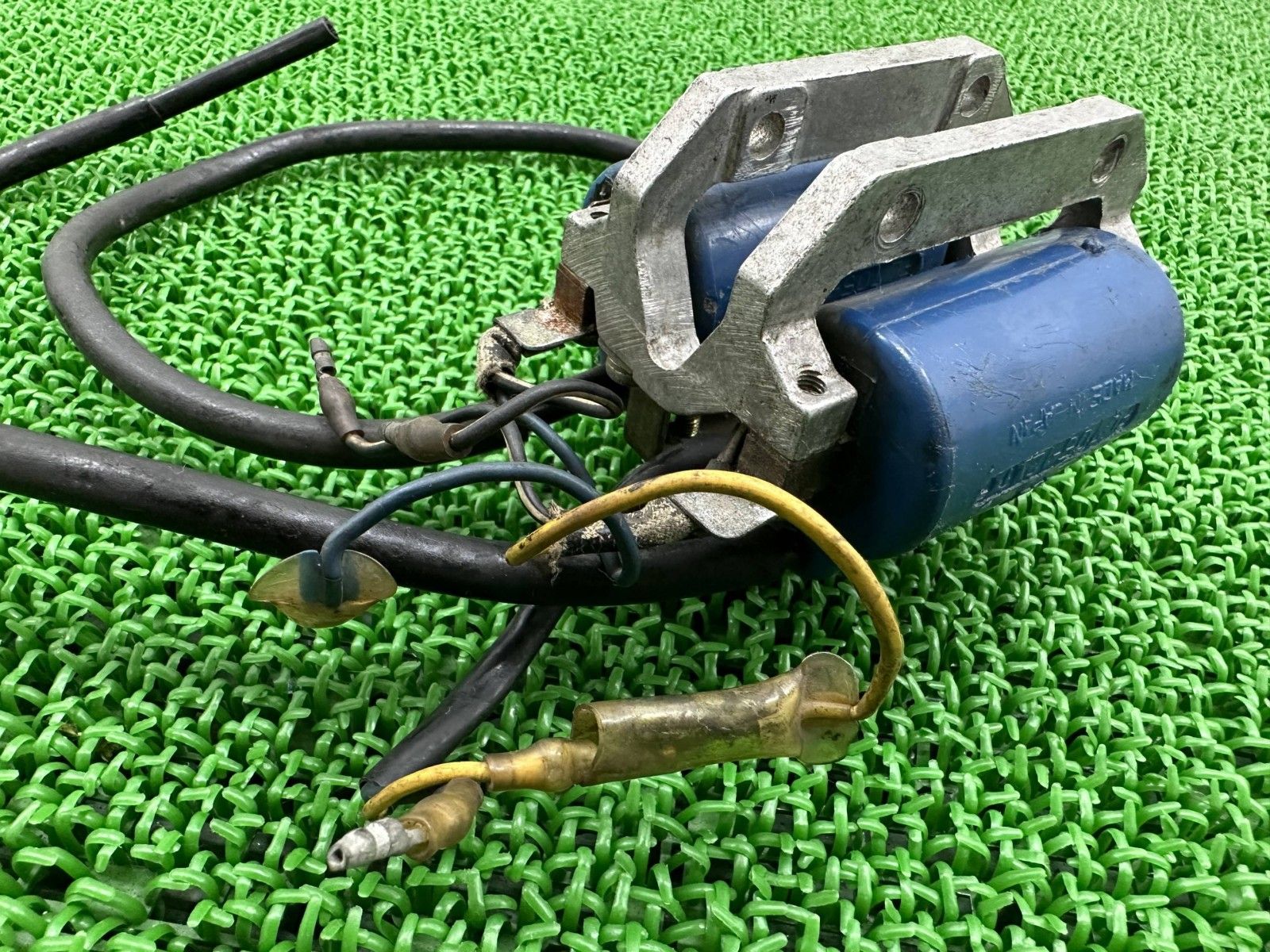 CB500T イグニッションコイル FL705-12V ホンダ 純正 ドリームCB500T TEC 点火プラグ プラグコード 機能的問題なし xH