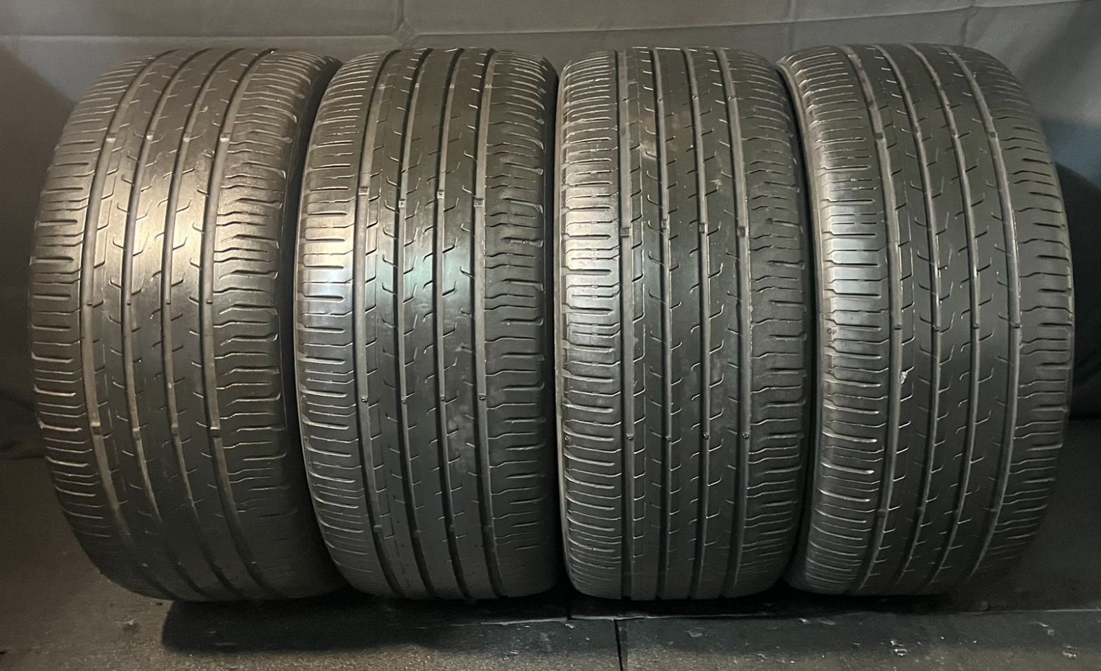 2025 2020年製 約6～6 3分山 コンチネンタル Continental エココンタクト EcoContact 6 SSR ランフラット 225 40 R 18 4本 h_643