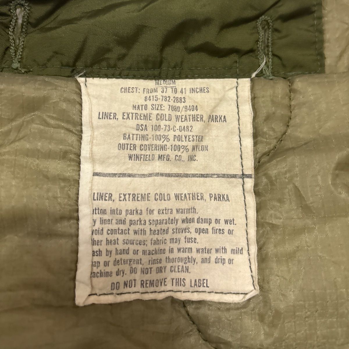 M65パーカー フィッシュテールパーカーMEDIUM