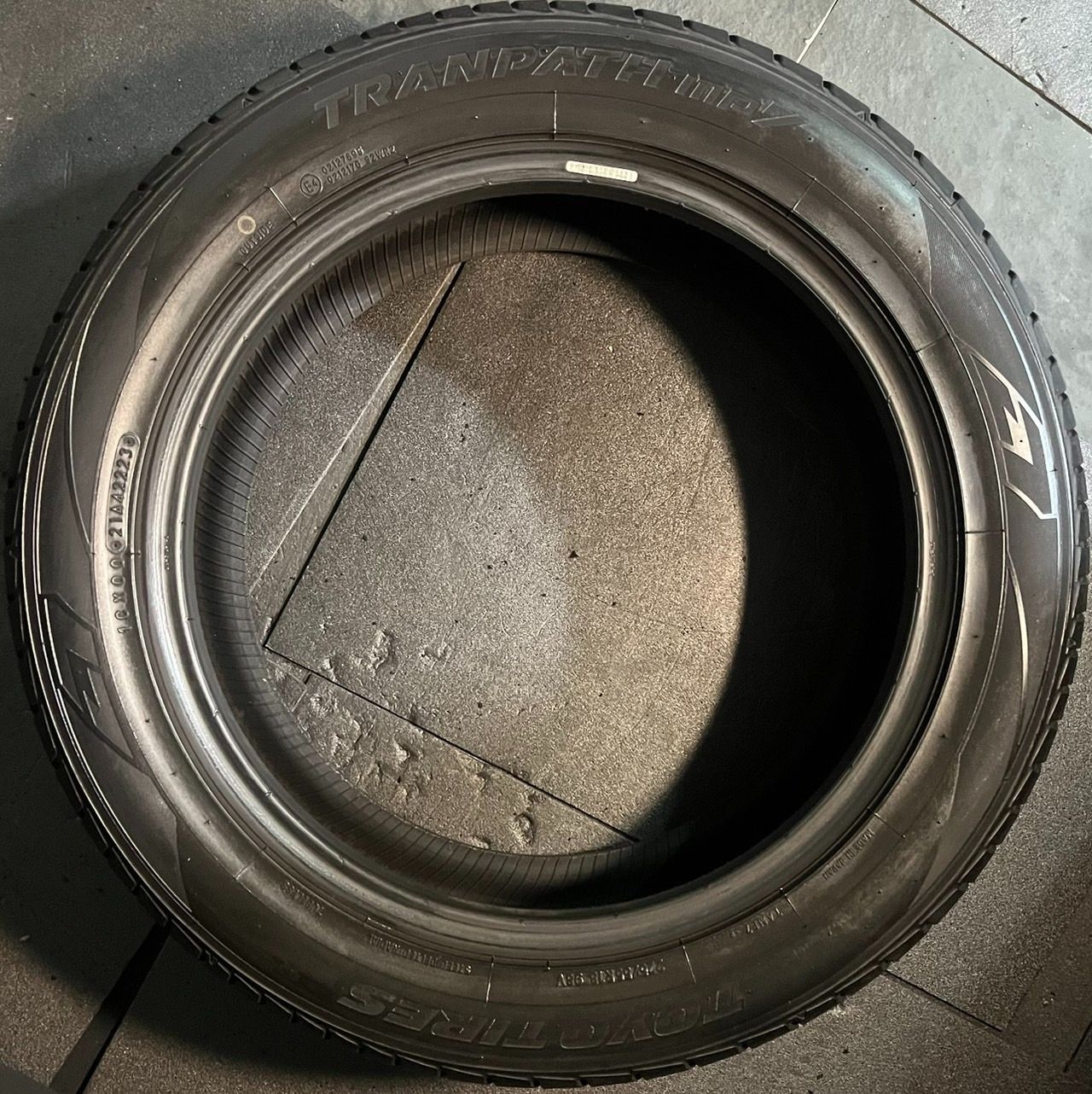  製 約9分山 トーヨータイヤ TOYO TIRES トランパス mp 7 225 55 R 18 1本 h_645 18インチ サマータイヤ ノーマルタイヤ