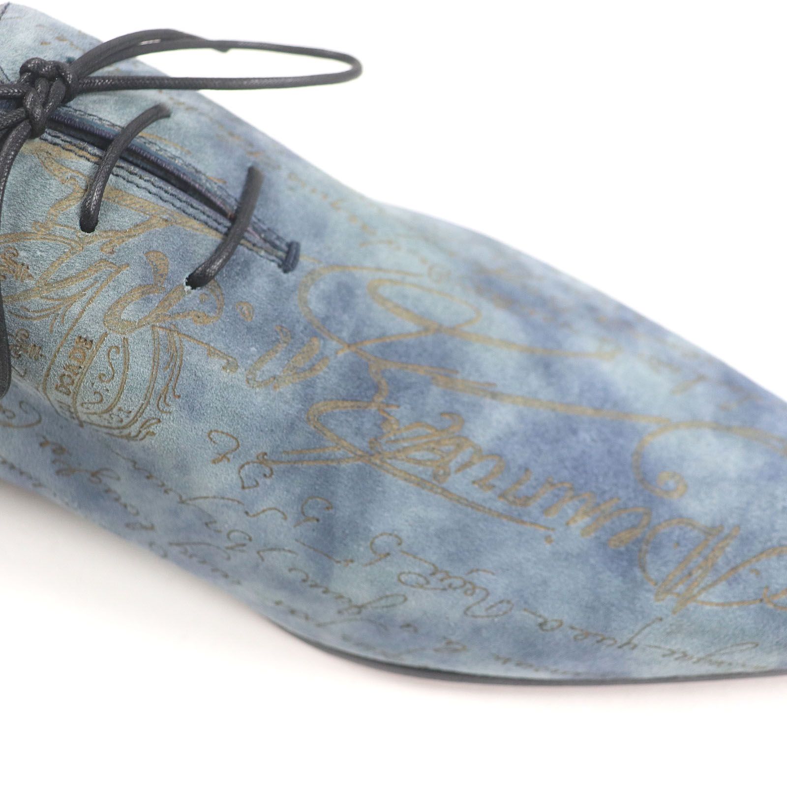 未使用品□Berluti ベルルッティ スウェードレザー カリグラフィ  