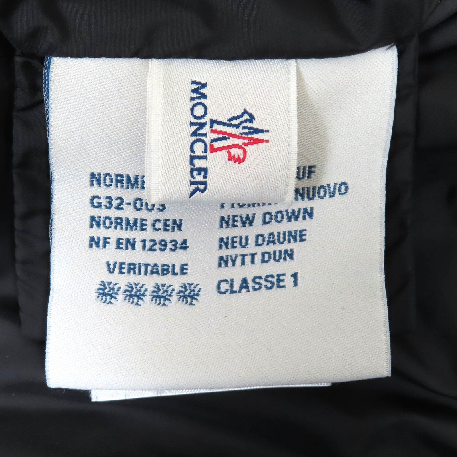美品△MONCLER モンクレール OCELOT ウール100％ ロロピアーナ社製生地 