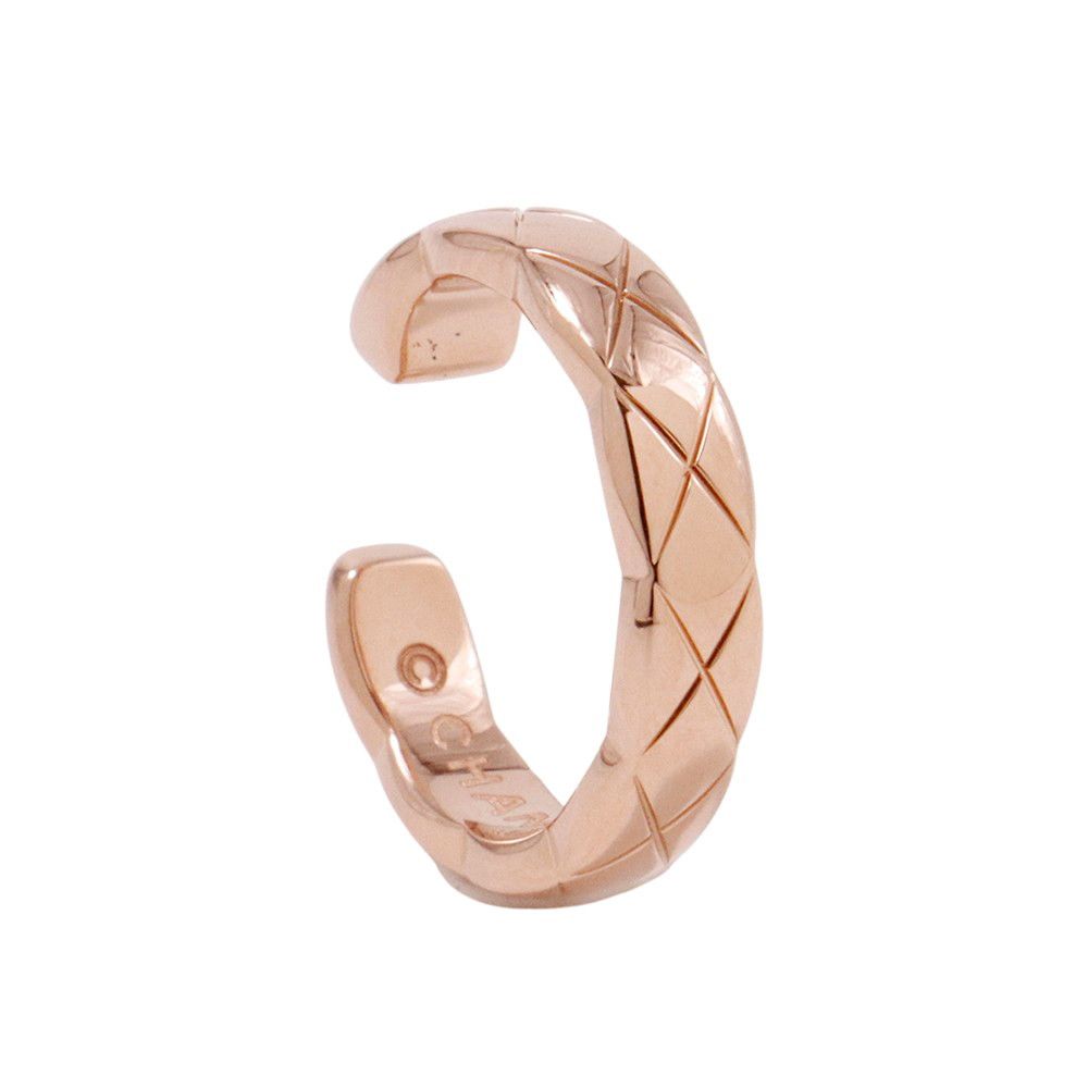 シャネル イヤーカフ ココクラッシュ K18PGピンクゴールド J11656 ジュエリー イヤリング