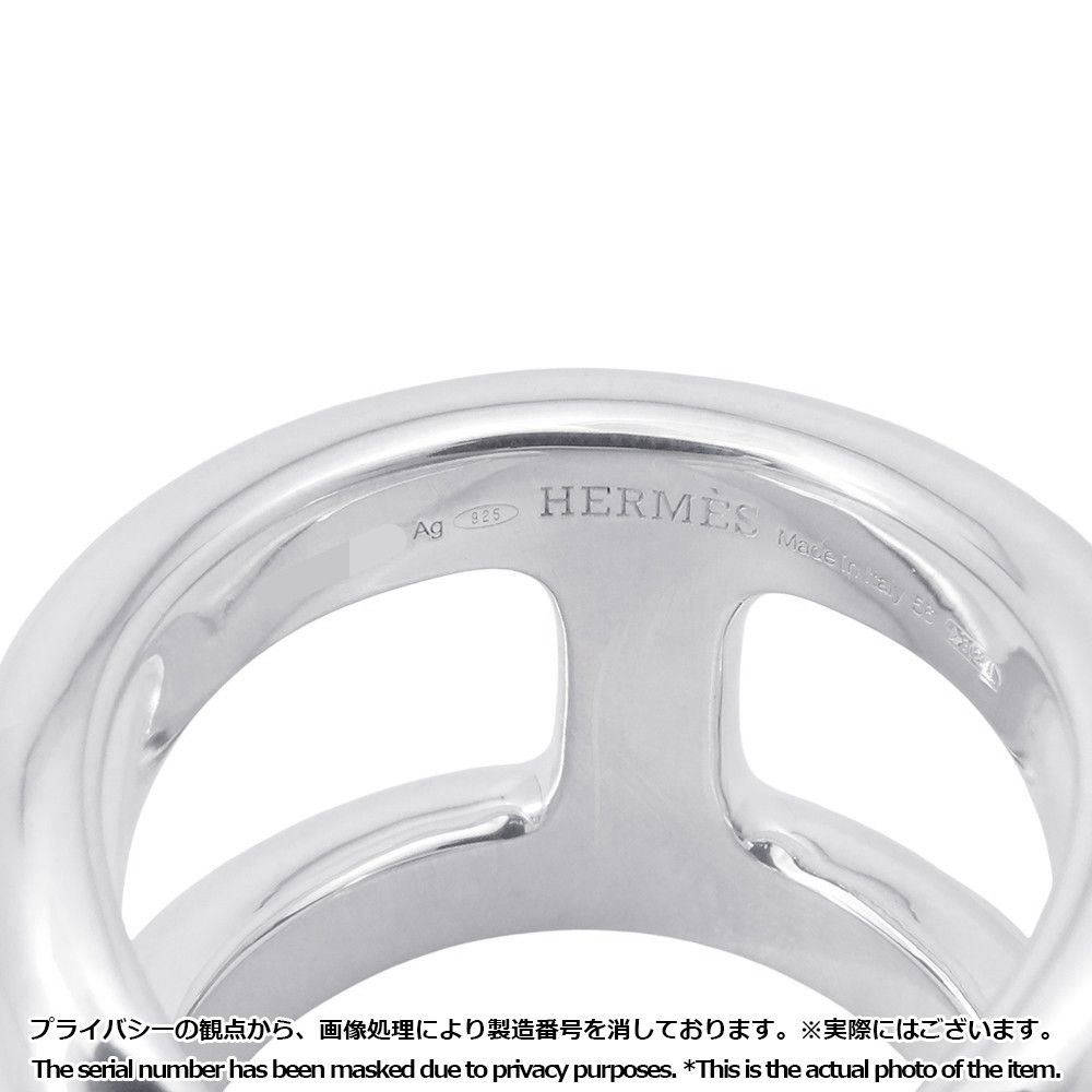  エルメス リング オスモズGM Osmose SV 925シルバー リングサイズ56 HERMES ジュエリー 指輪 リング 指輪 アクセサリー