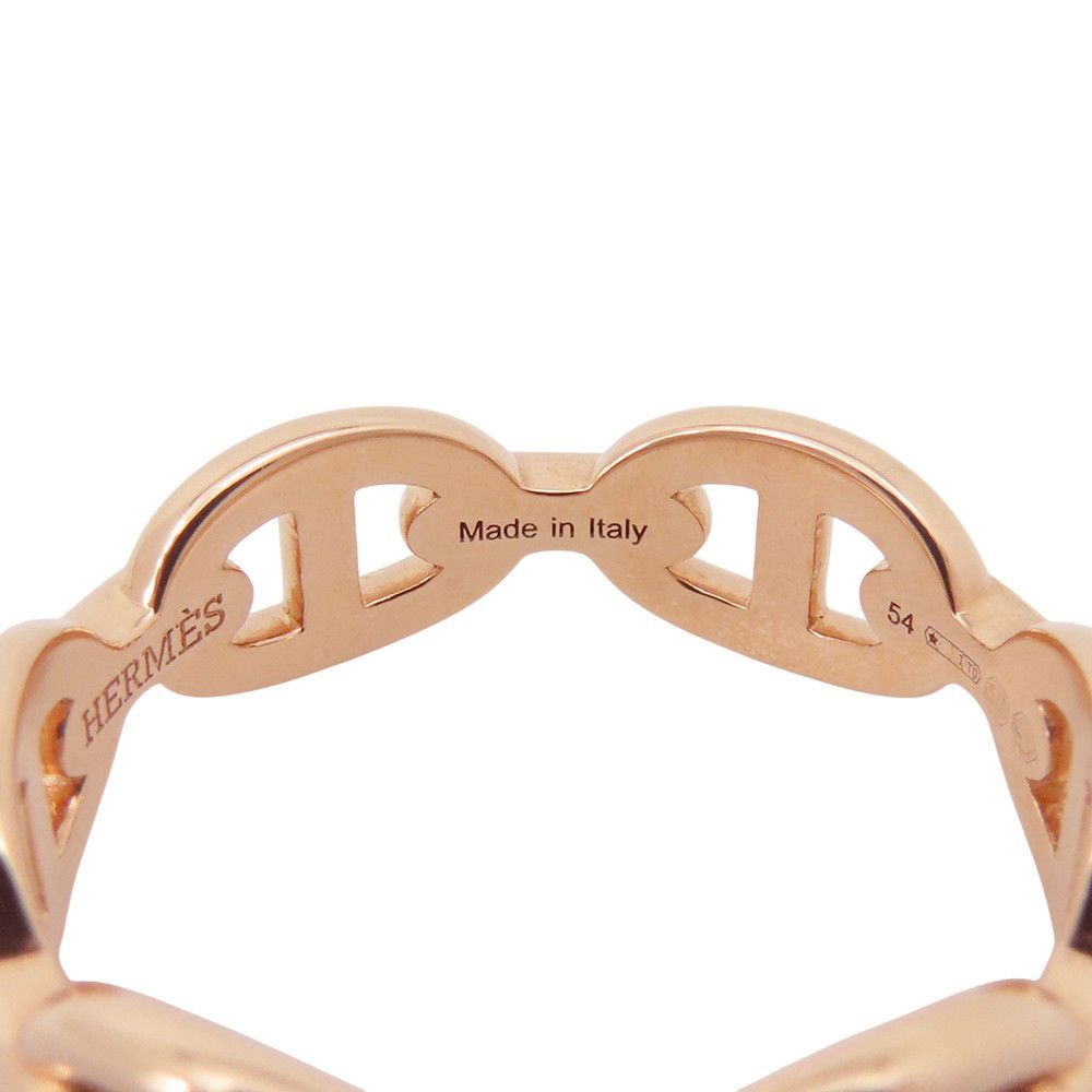 エルメス リング シェーヌダンクル アンシェネPM Enchainee K18PGピンクゴールド リングサイズ54 HERMES ジュエリー FORTGASGNV_COM_BR