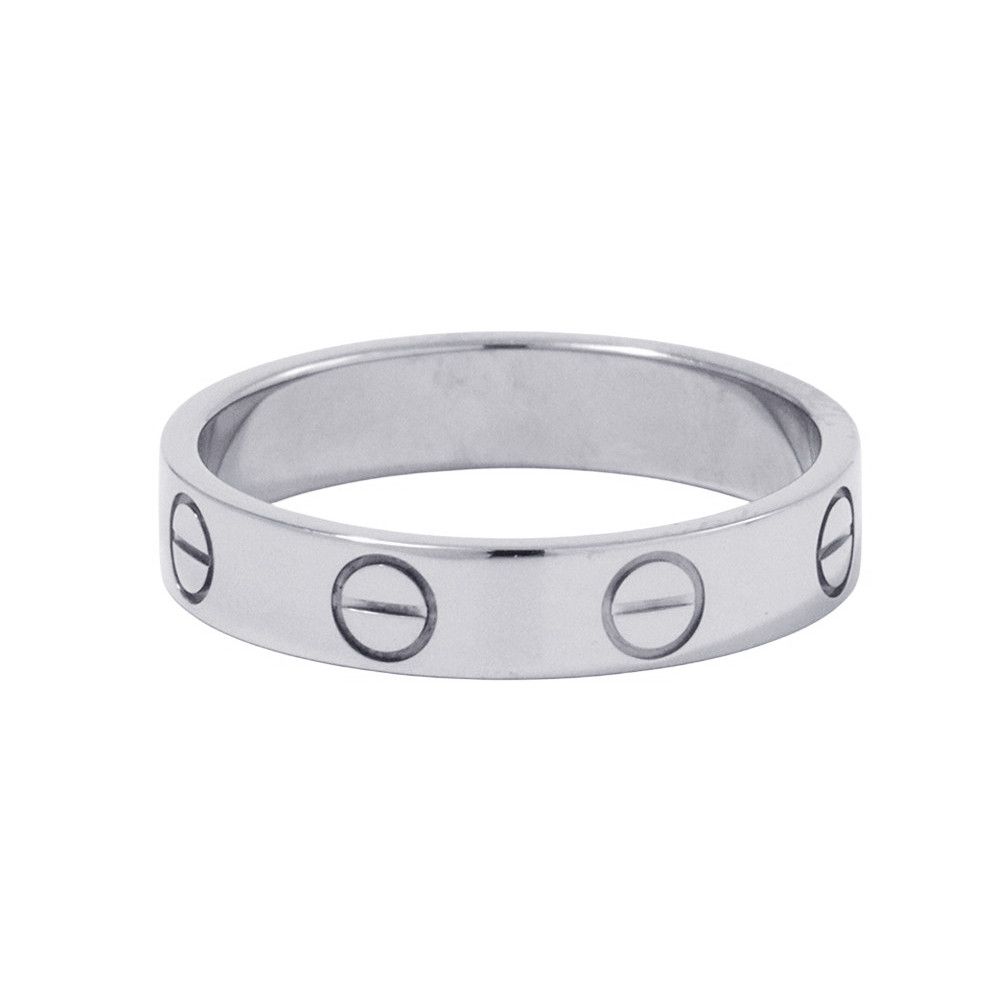 カルティエ リング ラブリング スモールモデル SM K18WGホワイトゴールド リングサイズ49 B4085100 ジュエリー 指輪