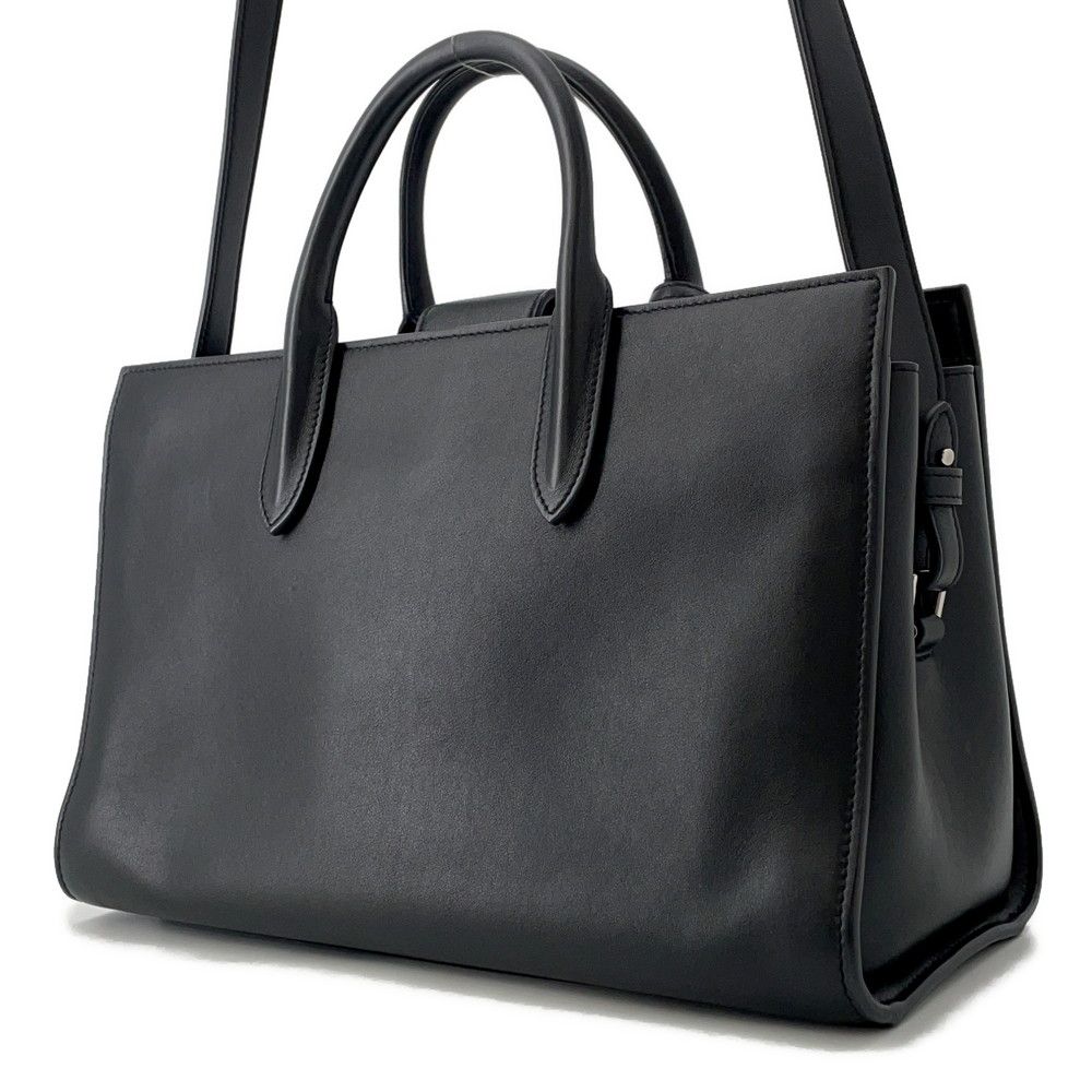 サンローランパリ ハンドバッグ ジェーン レザー 504924 SAINT LAURENT PARIS 2way 黒