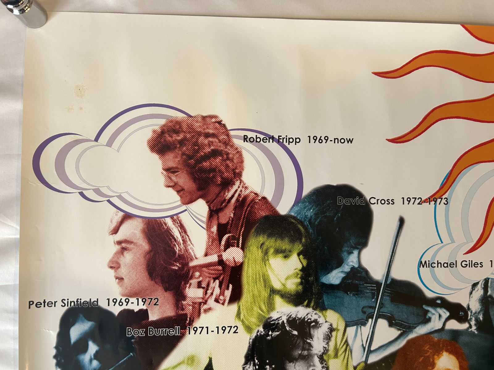 キング クリムゾン King Crimson Larks Tongues in Aspic 1973年 アルバム プロモーション用ポスター B2サイズ 515x728mm