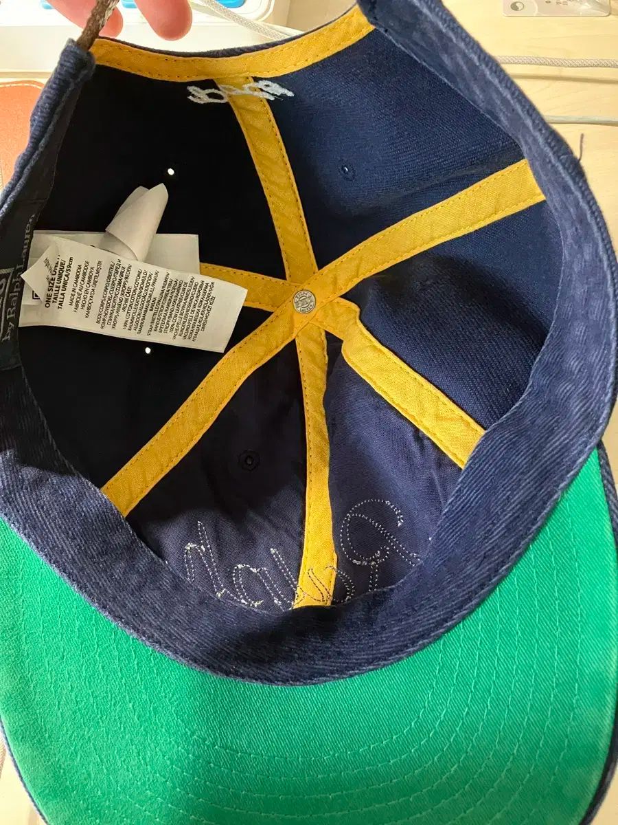 ポロ アプリコット ボールキャップ