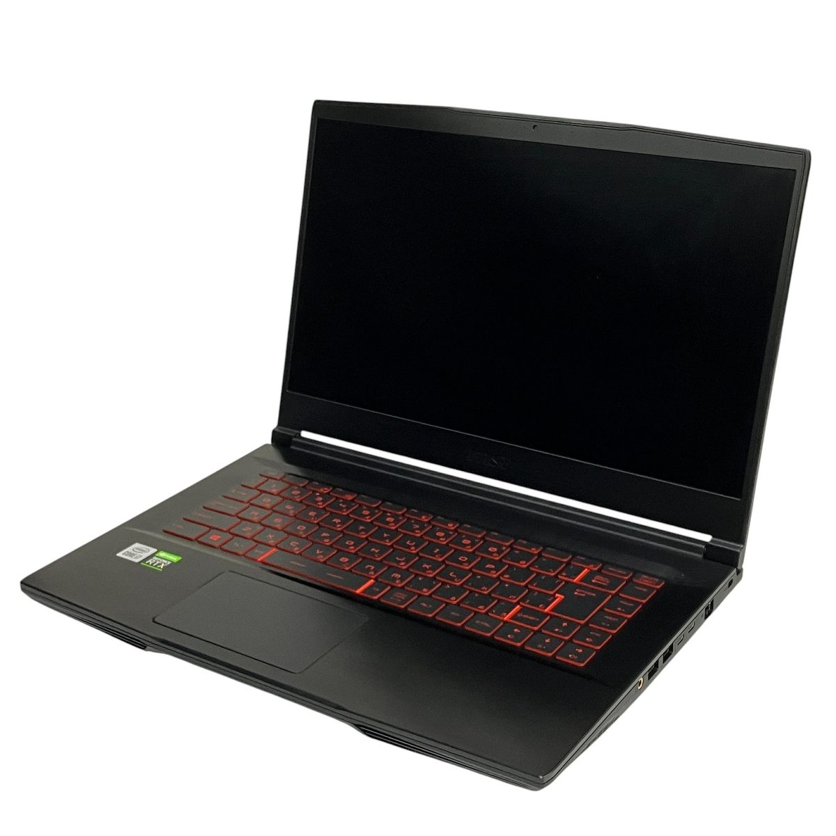 MSI GF65 Thin 10UE 15.6型 ゲーミング ノート PC i7-10750H 2.6GHz 16GB SSD 512GB Win 11 Home 95 T10578918