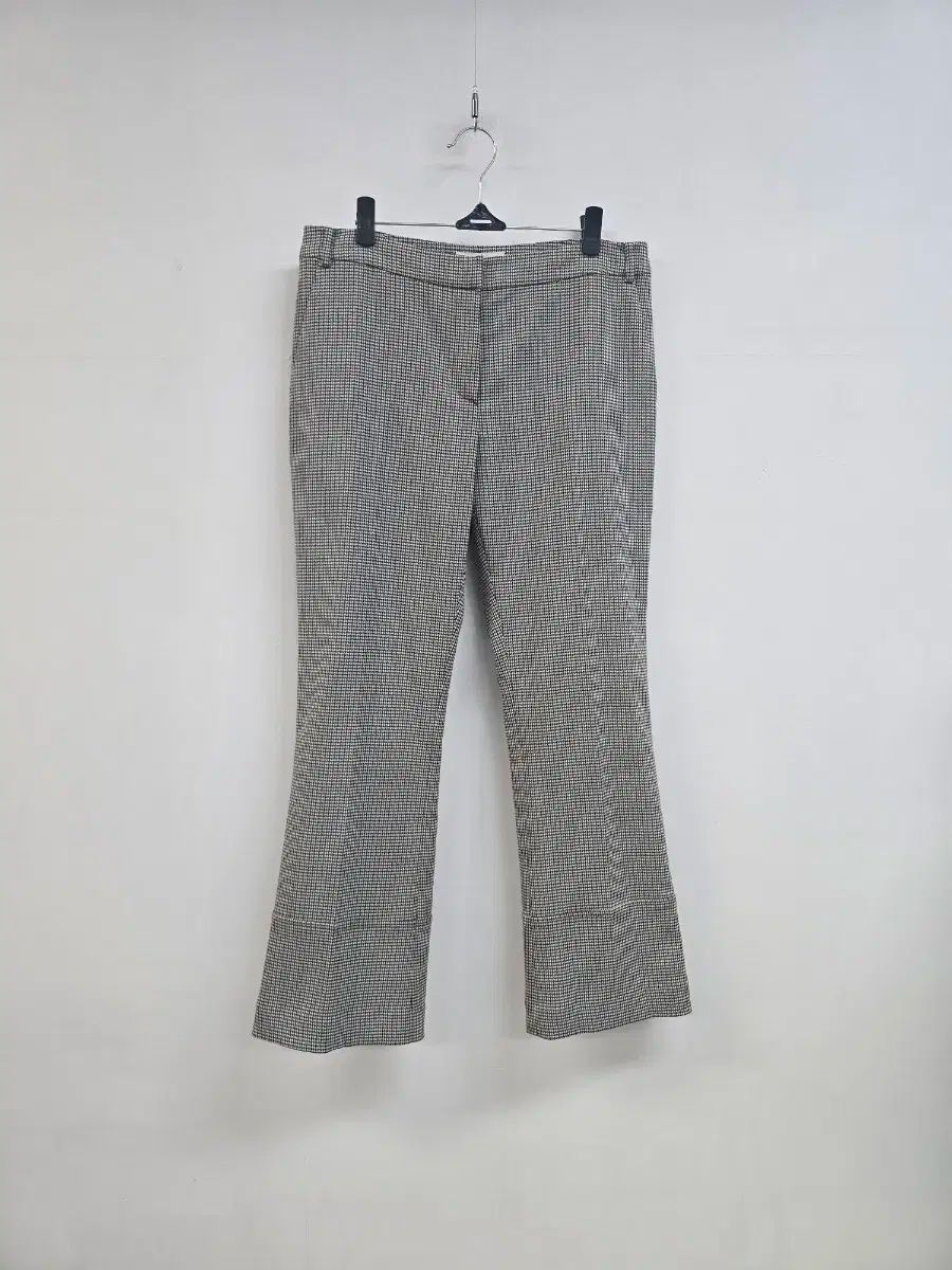 RENEEVON レニボン ハウンドトゥースチェック 約ブーツカット スラックス