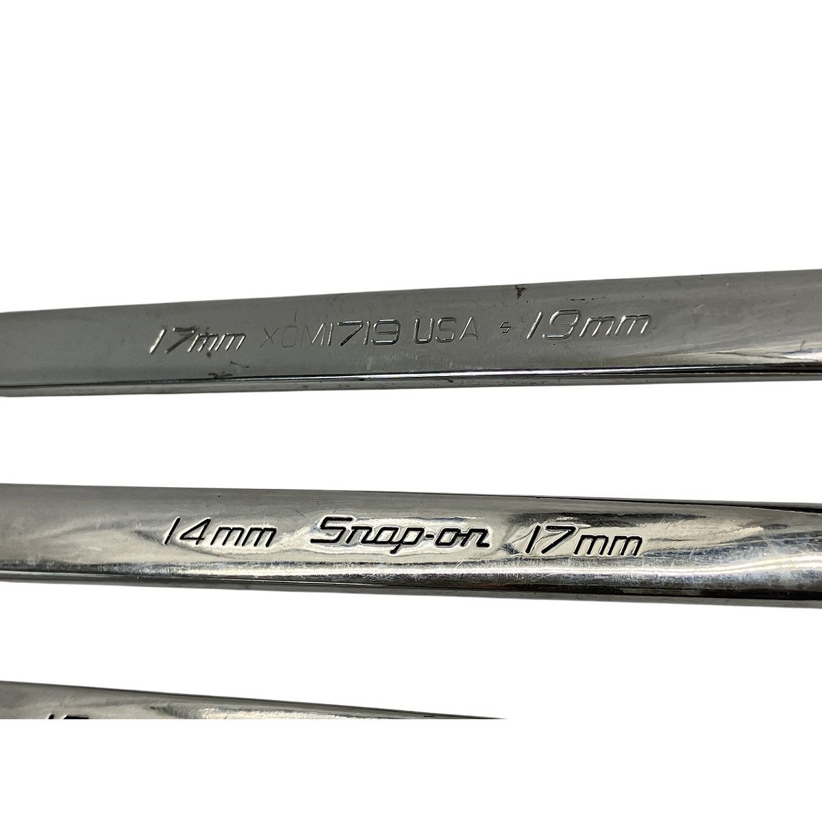 Snap-on XOM 60° オフセット メガネレンチ 10-19mm 4点セット 工具 用品 スナップオン W10589055