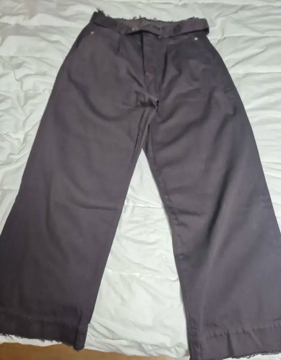 YOKEベルト付きパンツ