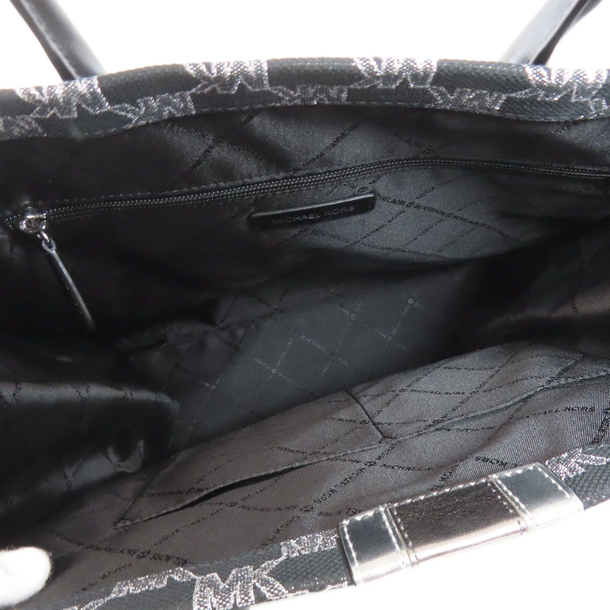 Michael Kors マイケルコース MKシグネチャー 2WAY トートバッグ キャンバス レディース DECORATOM_COM_BR